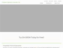 Tablet Screenshot of ciasoft.com